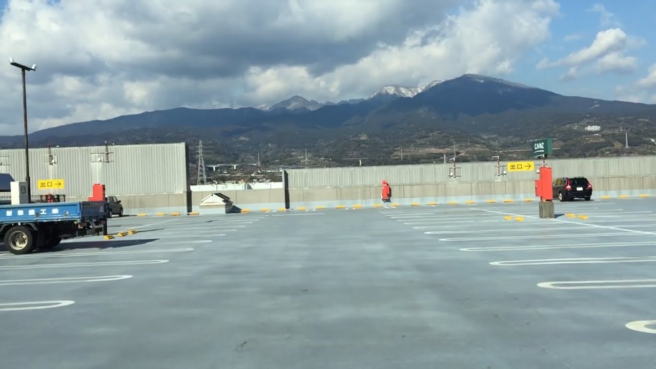 【静岡県 沼津市】カインズ沼津店 屋上駐車場（車載動画／入庫～出庫）