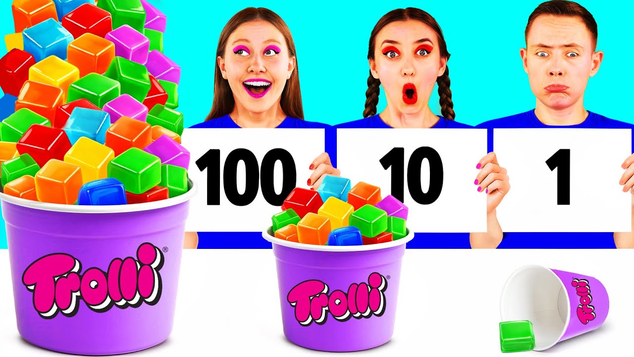 100 Слоев Еды Челлендж | Фантастические Кулинарные Рецепты от 4Fun Challenge
