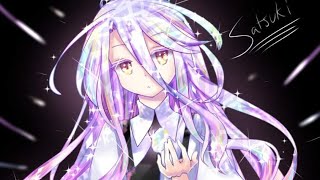 No Game No Life Houseki No Kuni Crossover Fanart Speedpaint Shiro