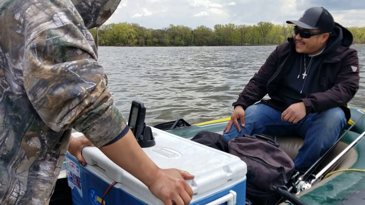 Bass Raft Raft Bass Fishing(Releasing) - YouTube