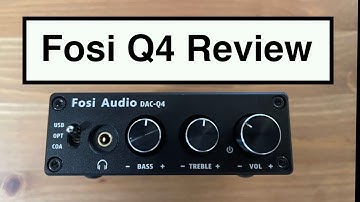 Fosi Q4 Review - Best Budget Headphone DAC AMP for PS5 in 2022