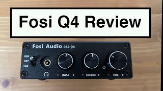 Fosi Q4 Review - Best Budget Headphone DAC AMP for PS5 in 2022