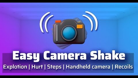 Easy Camera Shake | Unity asset | how to use it tutorial