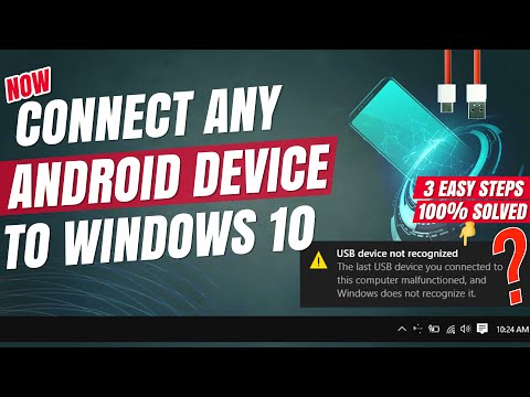 How to connect Oneplus android to PC via USB|Device not recognize windows 10| Problem solve in 3step