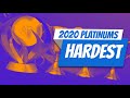 The Hardest Platinum Trophies from 2020! | How many did you earn?