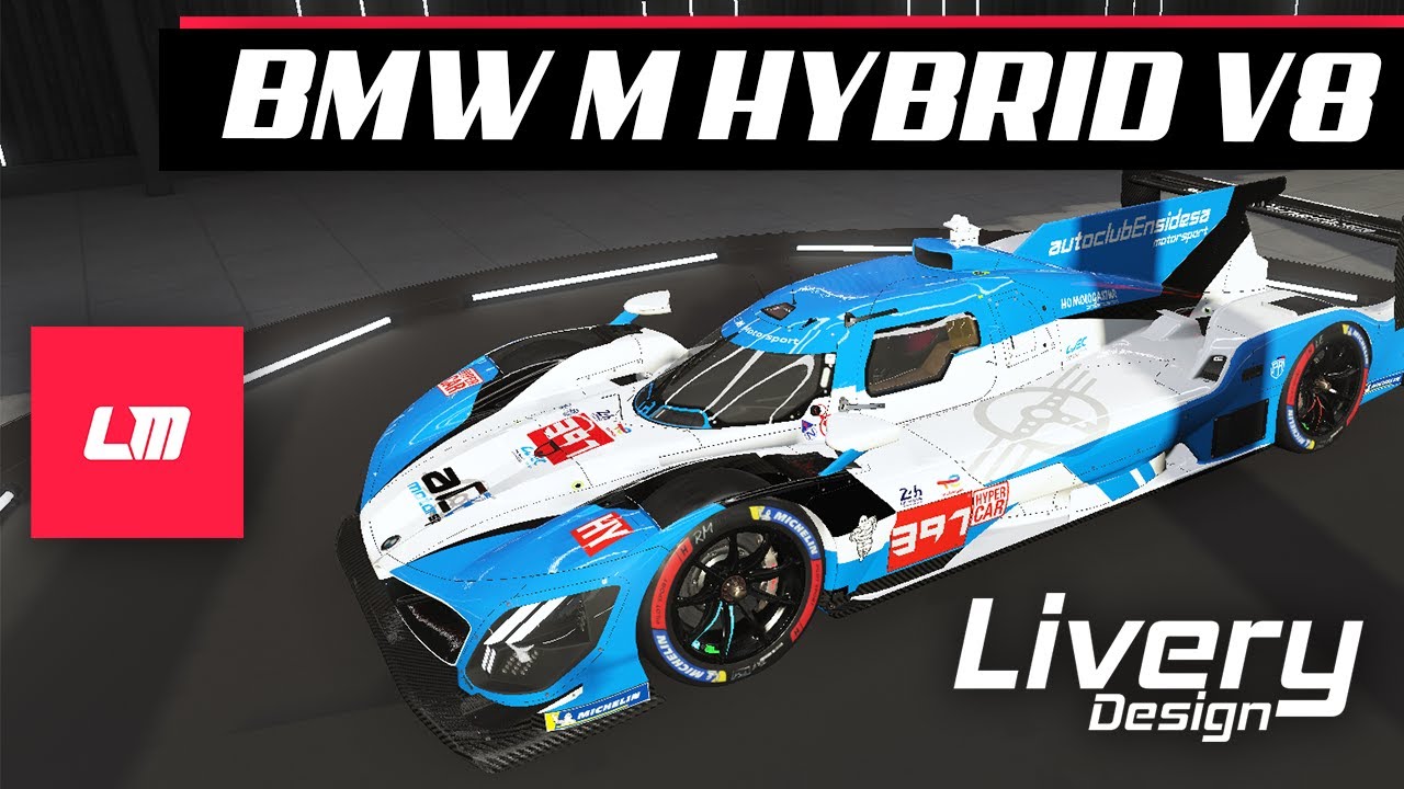 ✔ Livery Design | BMW M Hybrid V8 | LeMans Ultimate