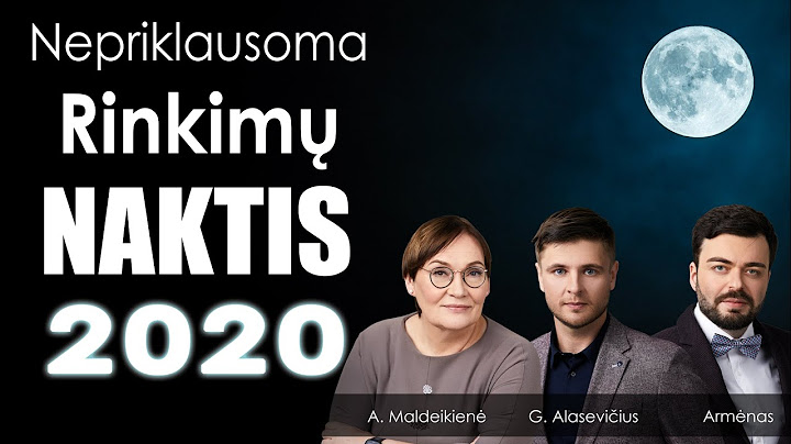 Nepriklausoma Rinkimų Naktis 2020
