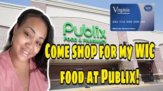 Shopping At Publix For My Wic Food Items | Plus A Grocery Haul - Youtube