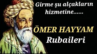 Ömer Hayyam'ın Sizi Derinden Etkileyecek Sözleri | Ömer Hayyam Rubaileri (Dörtlükleri)