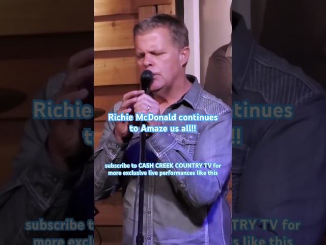 Richie McDonald with Cash Creek on the “Cash Creek Club Live!” #thefrontmen #lonestar #countrymusic