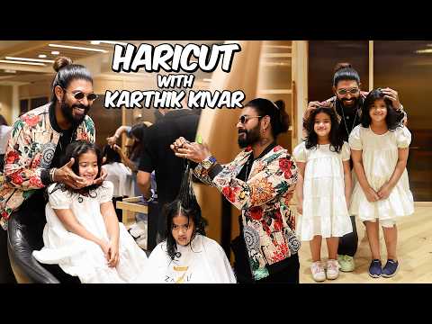 Hair Cut with Karthik Kivar🤩 | Cutest Transformation🥰 | Asifa Azar