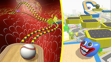 Going Balls Vs Action Balls All Levels Gameplay Android iOS #184