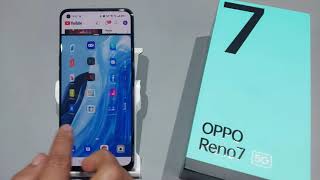 How to use split screen in oppo reno 7,6 pro | Oppo reno 6 me screen ko double kaise karen