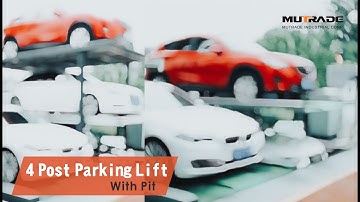 Mutrade PFPP Series: 4 level vertical pit parking system reference
