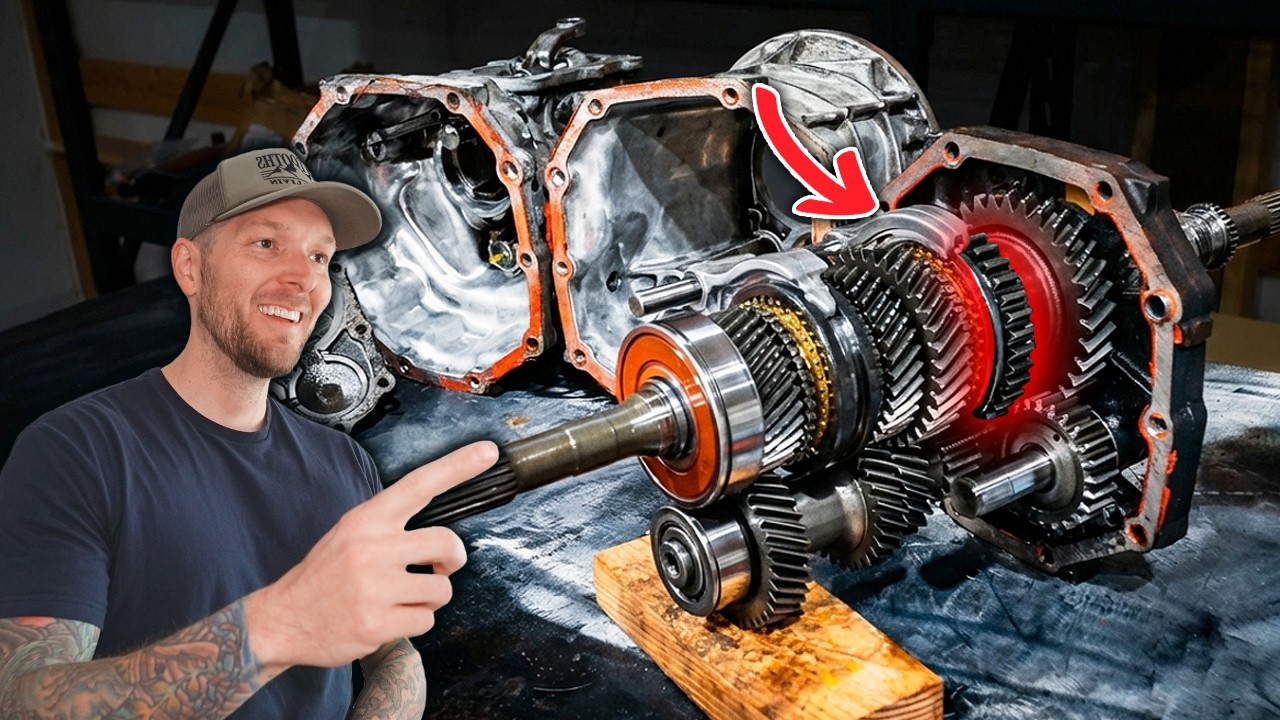 Rebuilding a Toyota R154 Transmission - Complete Teardown