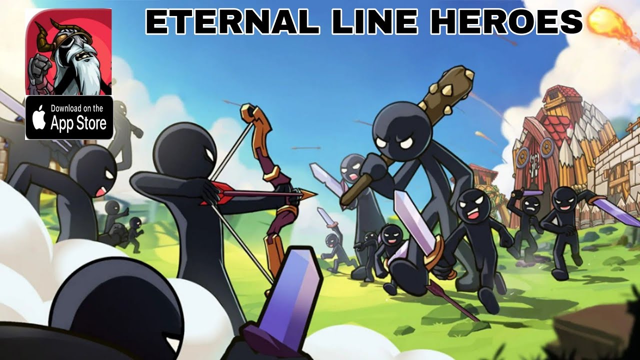 Eternal Line Heroes Gameplay - RPG Game iOS