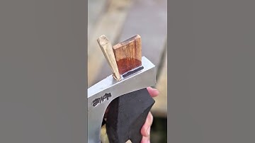 attach the hammer and ax handle#tools#woodworking#creative