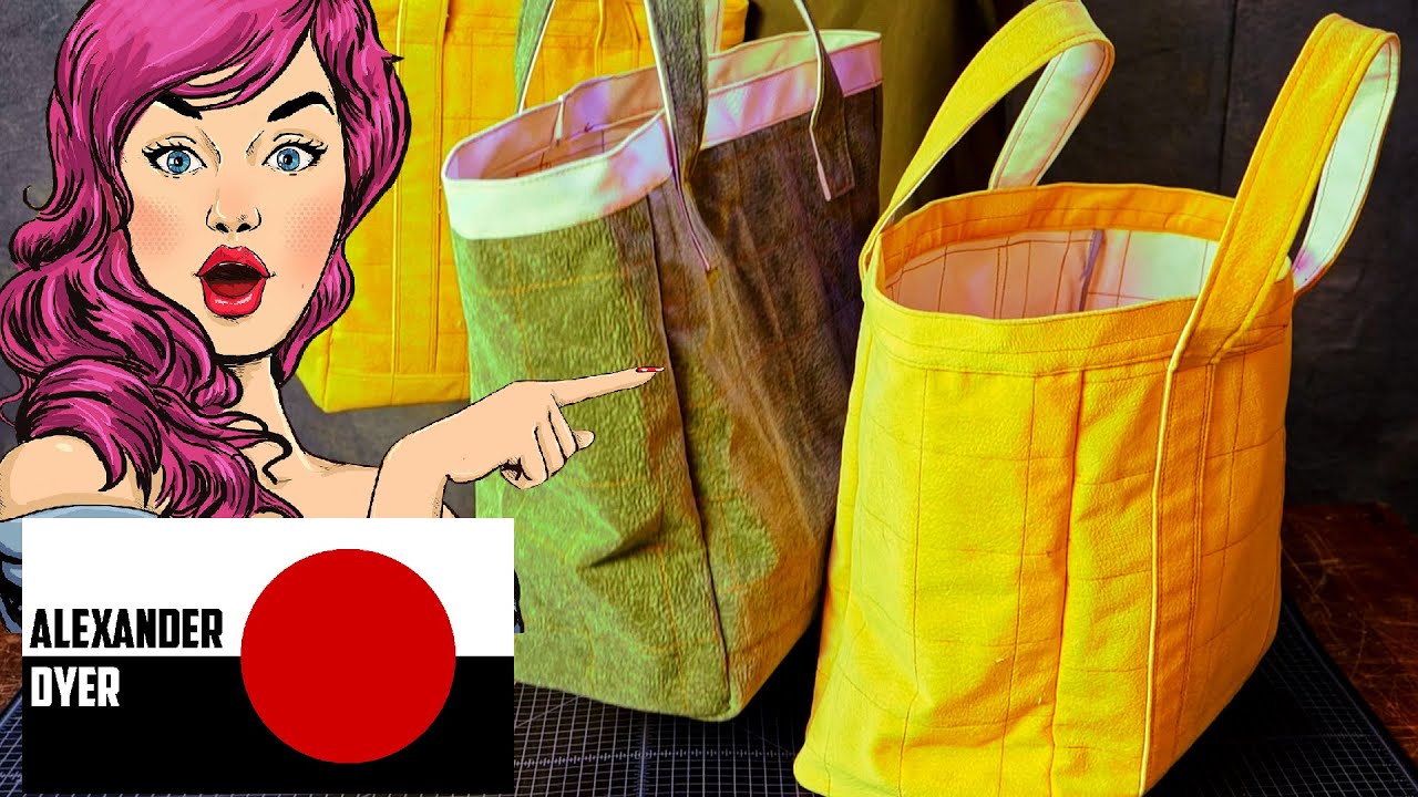 How To Make A Reusable Grocery Bag - The Make Your Own Zone