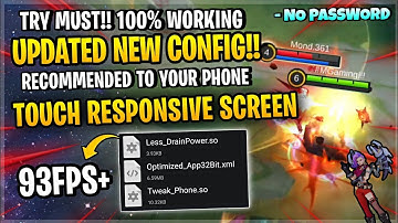 Updated Smooth Like iPhone & Fix Lag In Mobile Legends | Config ML Anti Lag - Patch Lxia