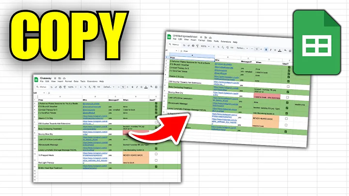 How To Copy a Google Sheet To Another Google Sheet