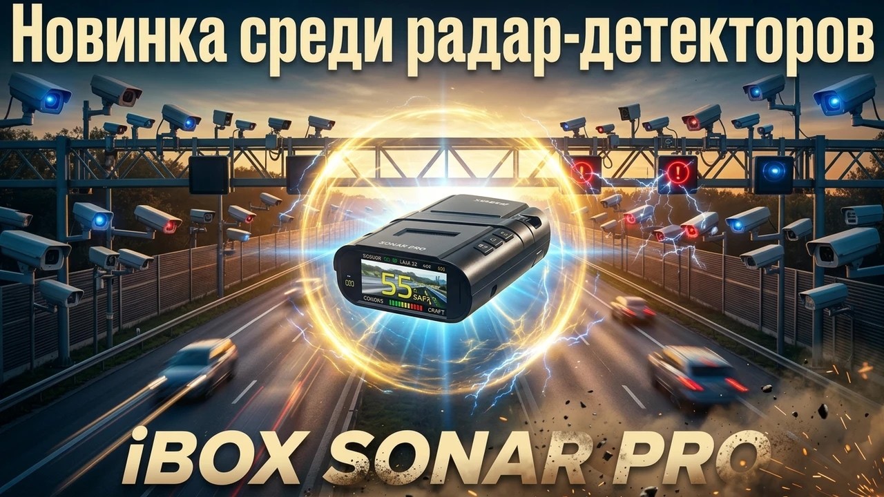 ЧТО ВНУТРИ КОРОБКИ??? НОВИНКА ГОДА!!! Радар-детектор iBOX SONAR PRO