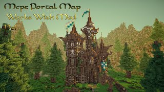 Mcpe Portal Map Works With Mod Pt1 screenshot 3