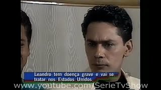 Cidade Alerta 1998 - Leandro fala sobre seu câncer