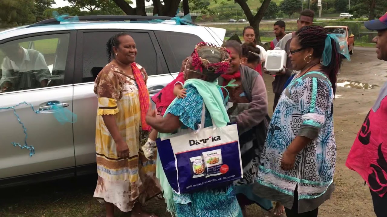 Mariage Hnalaine Ausu et Odette Gobwia à Kowékara