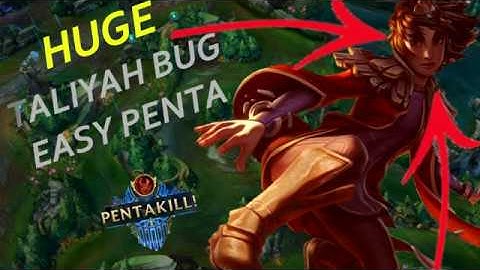 EPIC TALIYAH BUG!!!! EASY PENTA!!