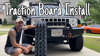 Installing Traction Boards on the Commander