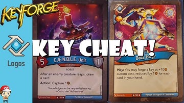 Awesome New Key-Cheating Card!  (New Logos Keyforge Cards)