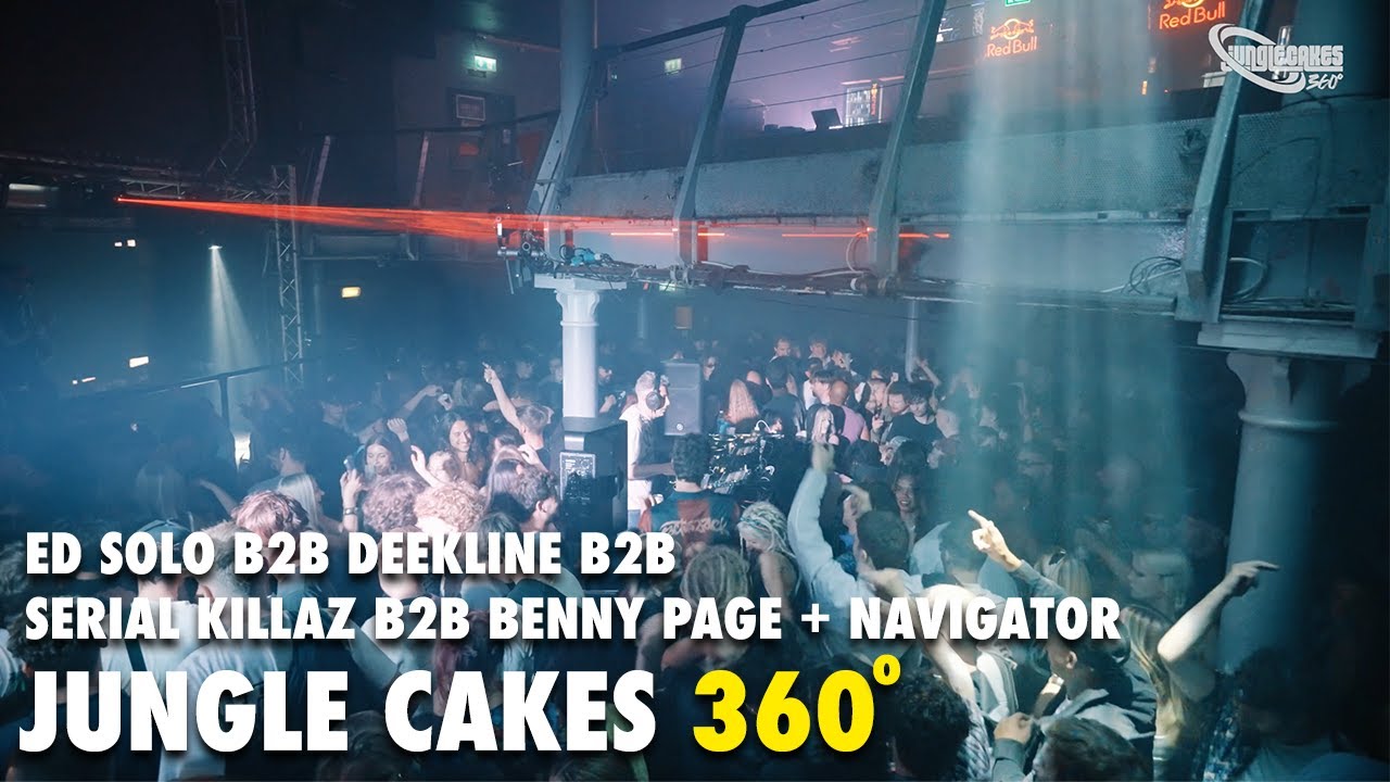 Ed Solo B2B Deekline B2B Serial Killaz B2B Benny Page  - Jungle Cakes 360 | Live from Lakota Bristol