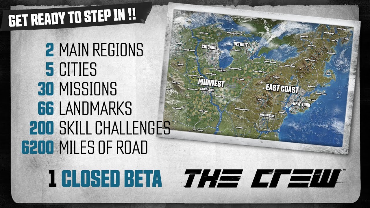 Test Out One Of This Year S Hottest Driving Games The Crew During Closed Beta