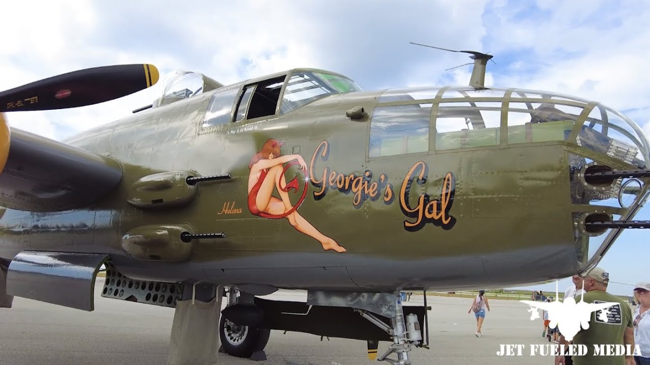 B-25J Mitchell WWII Bomber “Georgie's Gal”, Interview with CEO-Ed Patrick