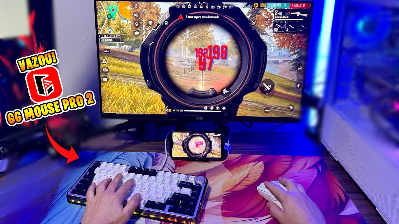 VAZOU TUDO JÁ TEMOS DATA PARA O NOVO MOBILADOR GG MOUSE PRO 2 ! TECLADO ...