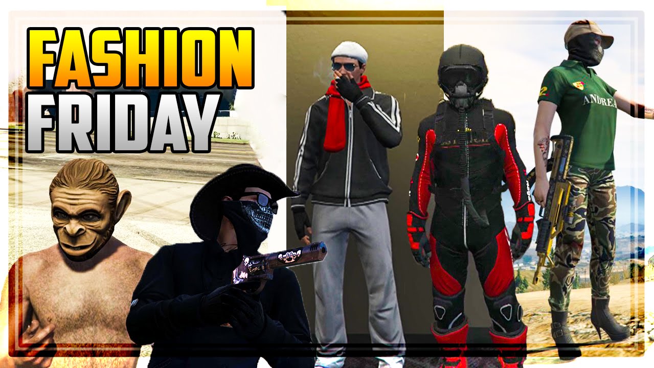 GTA 5 FASHION FRIDAY! 23 NEW OUTFITS! (Harambe, The Russian, Narco Lady, No  Man's Sky & MORE) - YouTube