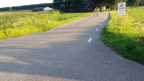 Het gevecht van de eindsprint