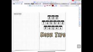 Using ZoomNotes- “Add Tabbed Pages” More Tips