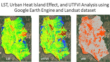 Land Surface Temperature (LST) from Landsat 8/9 with Google Earth Engine | Urban Heat Island monitor