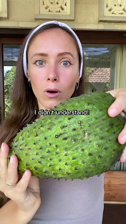 Why People Eat This Fruit? #fruits #tropicalfruits #soursop
