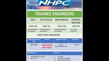NHPC recruitment #jobs #governmentjobs