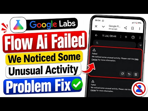 Fix "We noticed some unusual activity" error on Flaw AI today