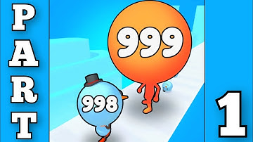 Big Head Run - Android iOS Mobile Gameplay Walkthrough All Levels Part 1