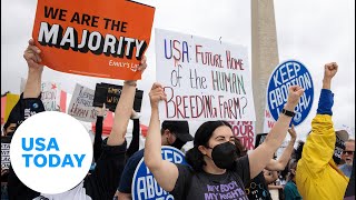 Abortion-rights advocates gather nationwide to protest Supreme Court | USA TODAY
