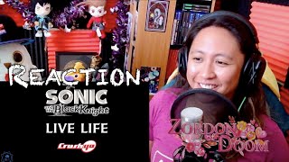 Zordon Reacts To Sonic And The Black Knight Live Life Animated Lyrics Fandom Fridays