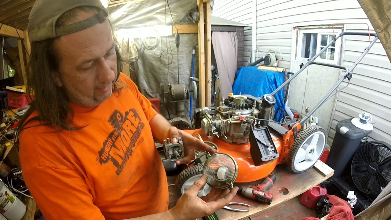 Husqvarna 6.5hp Kohler engine customer brought it back cause it would