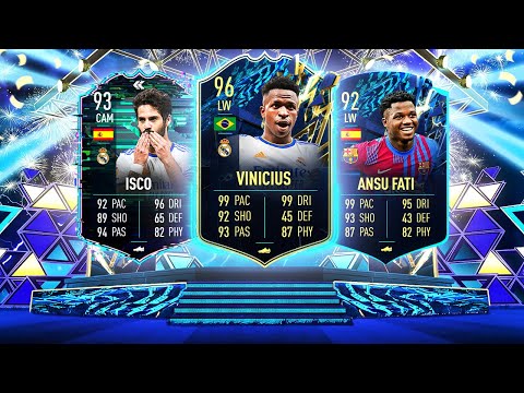 LA LIGA TOTS IS THE BEST ONE! INCREDIBLE TOTS CARDS - 93 5* SKILLS ISCO!!! - FIFA 22 Ultimate Team