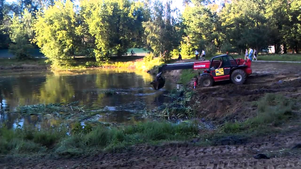 Очистка озера ст. Ухтомская - YouTube