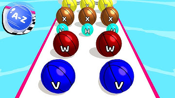 A-Z Run - All Levels Gameplay Android, iOS ( Level 83 - 94 )