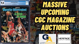 Massive Upcoming CGC Magazine Auctions
